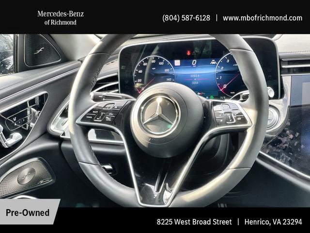 used 2024 Mercedes-Benz E-Class car, priced at $72,991