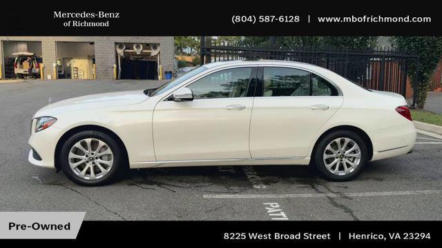 used 2020 Mercedes-Benz E-Class car, priced at $33,350