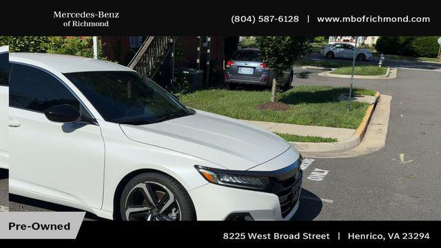 used 2022 Honda Accord car, priced at $26,397