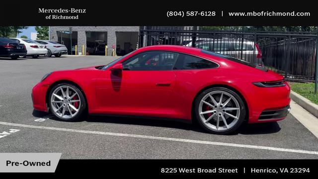 used 2023 Porsche 911 car, priced at $158,677