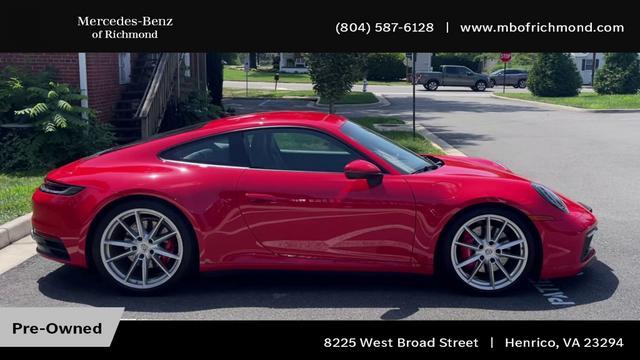 used 2023 Porsche 911 car, priced at $158,677