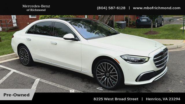 used 2022 Mercedes-Benz S-Class car, priced at $67,491
