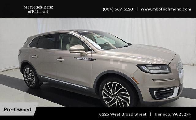 used 2019 Lincoln Nautilus car, priced at $21,798