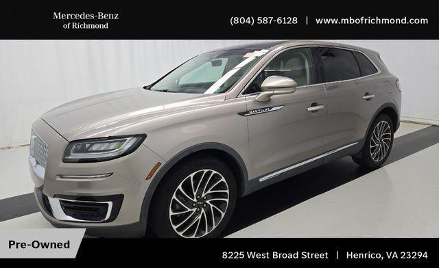used 2019 Lincoln Nautilus car, priced at $21,798