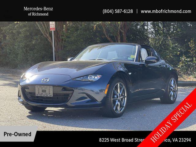 used 2021 Mazda MX-5 Miata RF car, priced at $24,791