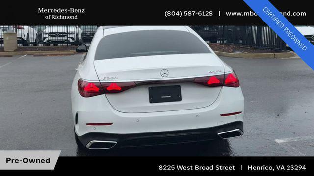 used 2024 Mercedes-Benz E-Class car, priced at $55,950
