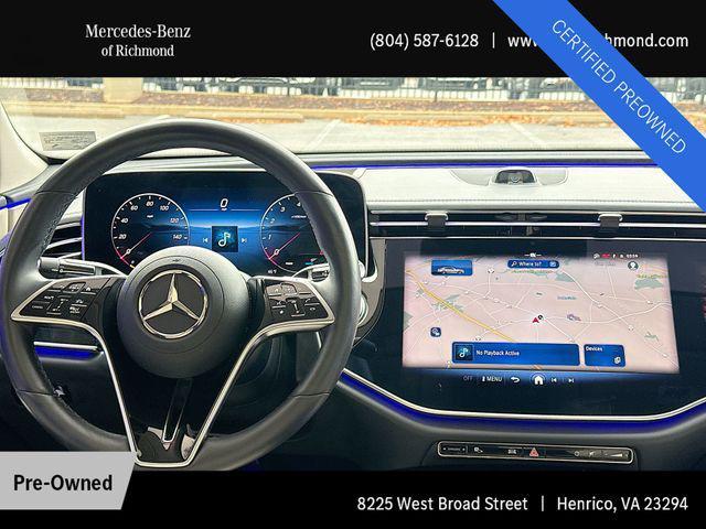 used 2024 Mercedes-Benz E-Class car, priced at $55,950