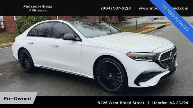 used 2024 Mercedes-Benz E-Class car, priced at $55,950
