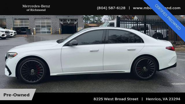 used 2024 Mercedes-Benz E-Class car, priced at $55,950