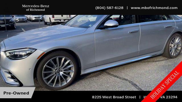 used 2023 Mercedes-Benz S-Class car, priced at $79,998