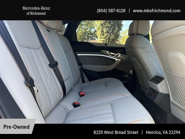 used 2024 Audi Q8 e-tron car, priced at $47,250