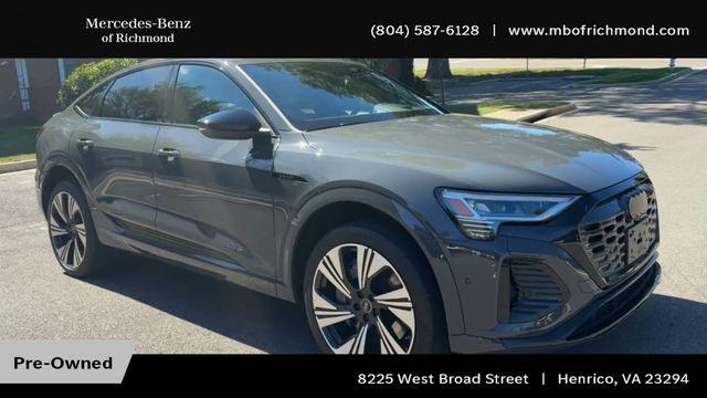 used 2024 Audi Q8 e-tron car, priced at $47,250