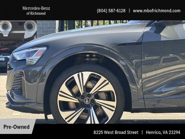 used 2024 Audi Q8 e-tron car, priced at $47,250