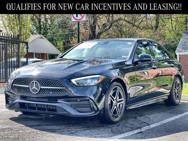used 2024 Mercedes-Benz C-Class car, priced at $55,000