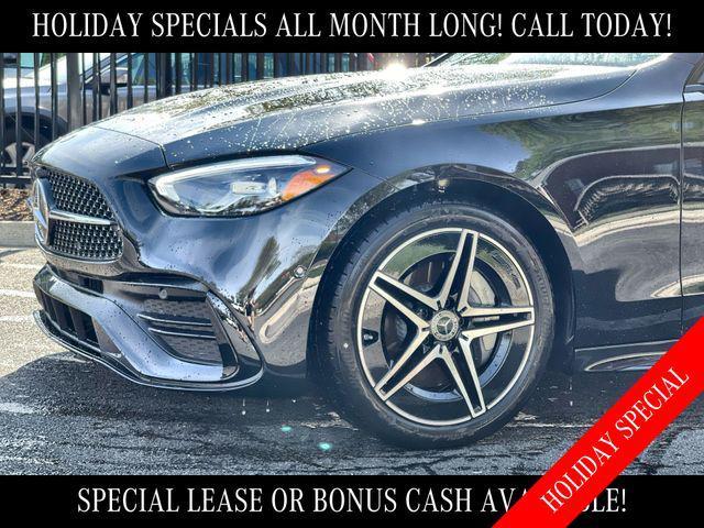 used 2024 Mercedes-Benz C-Class car, priced at $47,991