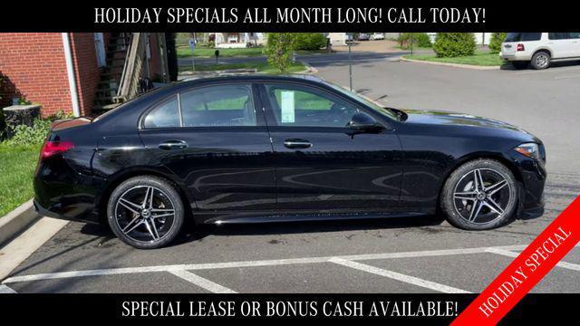 used 2024 Mercedes-Benz C-Class car, priced at $47,991