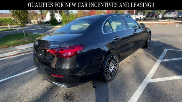 used 2024 Mercedes-Benz C-Class car, priced at $49,488