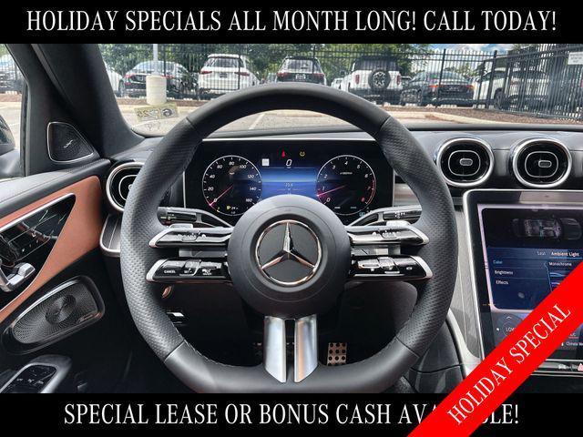 used 2024 Mercedes-Benz C-Class car, priced at $54,991