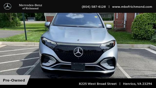 used 2023 Mercedes-Benz EQS 580 car, priced at $109,998