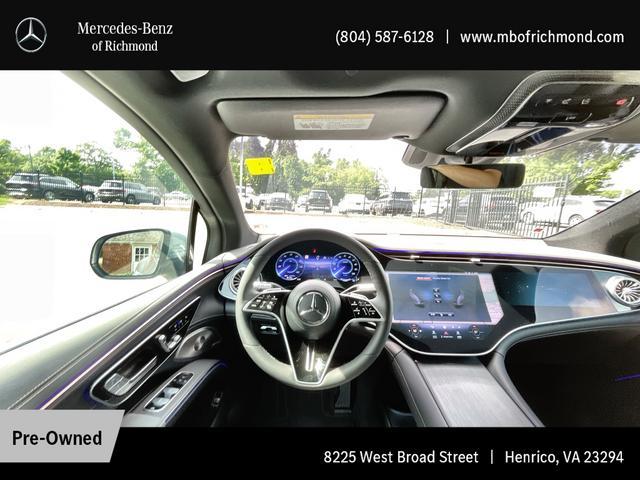used 2023 Mercedes-Benz EQS 580 car, priced at $109,998