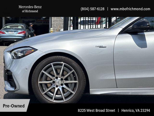 used 2024 Mercedes-Benz AMG C 43 car, priced at $54,488