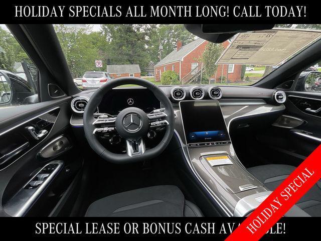 used 2024 Mercedes-Benz AMG C 43 car, priced at $61,988