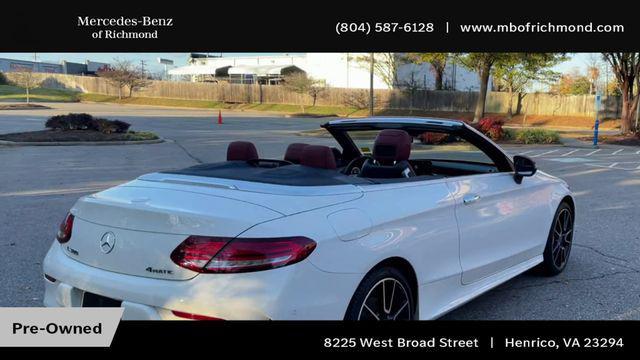 used 2023 Mercedes-Benz C-Class car, priced at $56,998