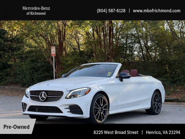 used 2023 Mercedes-Benz C-Class car, priced at $56,998