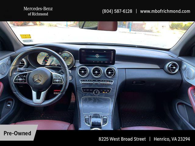 used 2023 Mercedes-Benz C-Class car, priced at $56,998