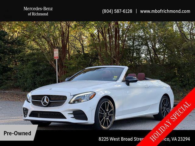 used 2023 Mercedes-Benz C-Class car, priced at $53,989