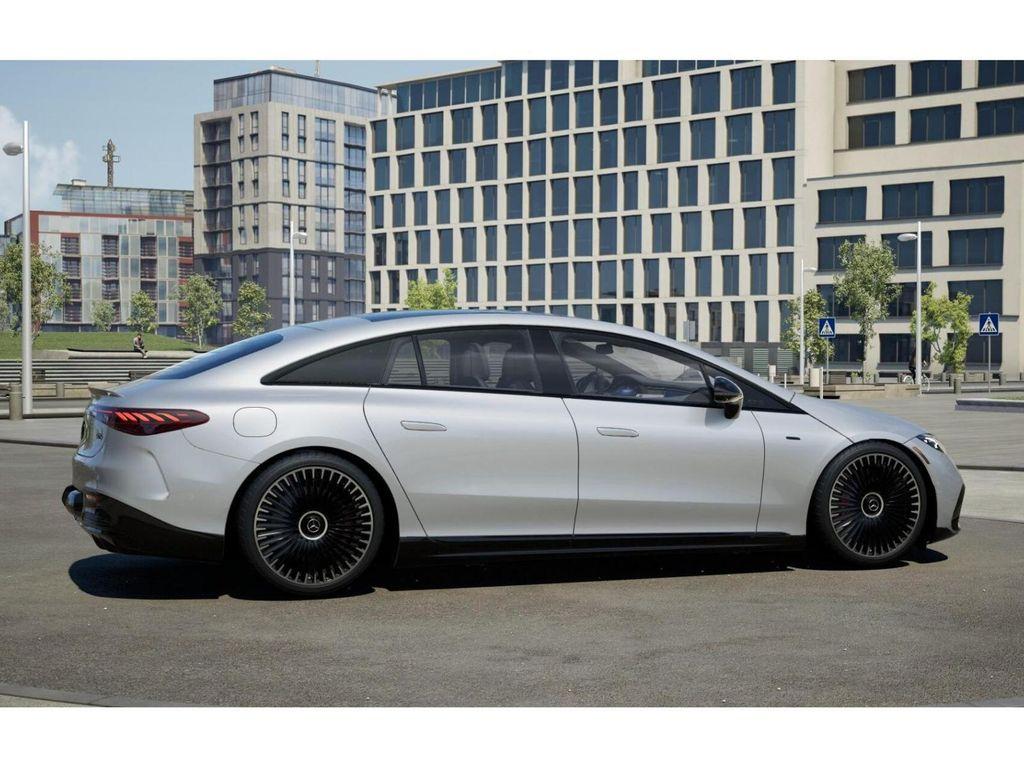 new 2025 Mercedes-Benz AMG EQS car, priced at $159,710