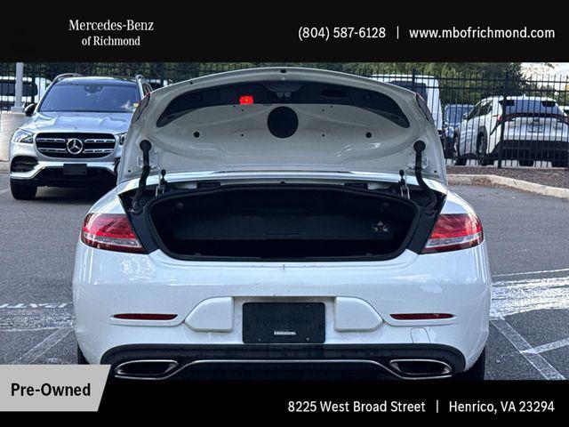 used 2018 Mercedes-Benz C-Class car, priced at $24,490