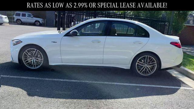 used 2024 Mercedes-Benz AMG C 43 car, priced at $58,993