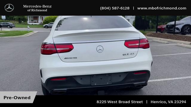 used 2019 Mercedes-Benz AMG GLE 43 car, priced at $42,488