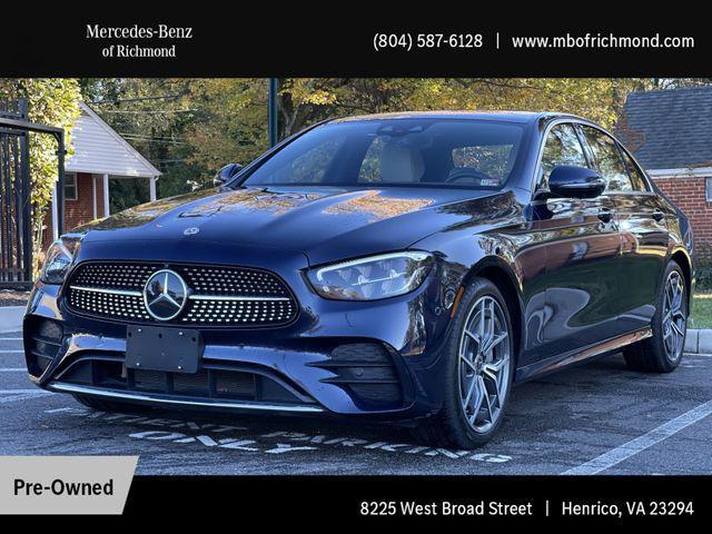 used 2021 Mercedes-Benz E-Class car, priced at $44,998