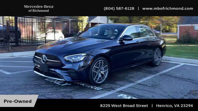 used 2021 Mercedes-Benz E-Class car, priced at $44,998