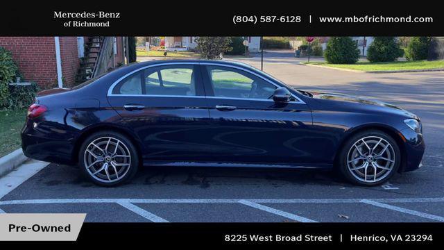 used 2021 Mercedes-Benz E-Class car, priced at $44,998