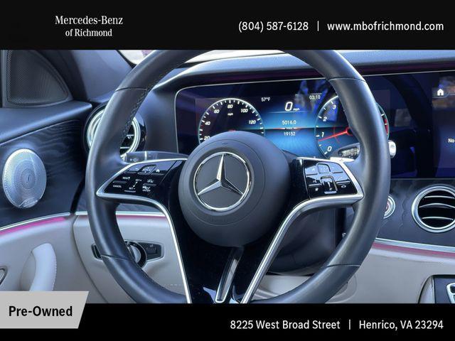 used 2021 Mercedes-Benz E-Class car, priced at $44,998