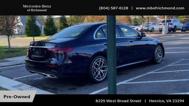 used 2021 Mercedes-Benz E-Class car, priced at $44,998