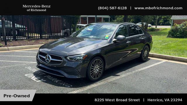 used 2022 Mercedes-Benz C-Class car, priced at $35,864