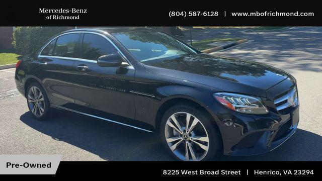 used 2021 Mercedes-Benz C-Class car, priced at $29,898