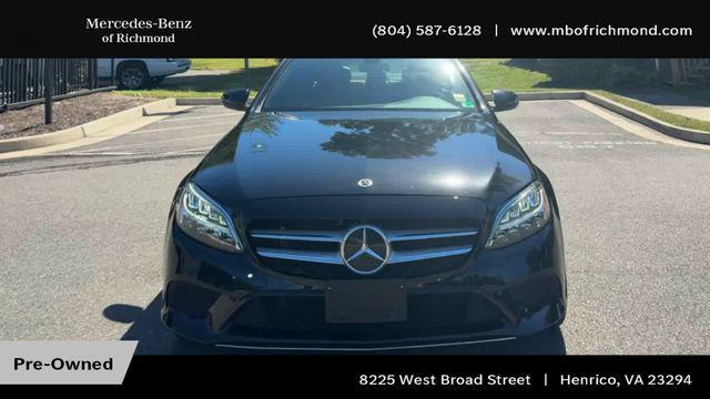 used 2021 Mercedes-Benz C-Class car, priced at $29,898