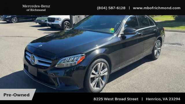 used 2021 Mercedes-Benz C-Class car, priced at $29,898