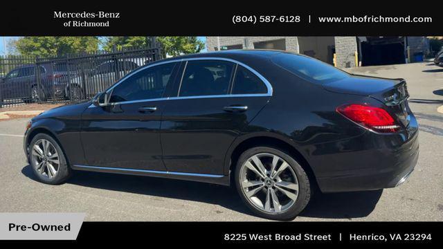 used 2021 Mercedes-Benz C-Class car, priced at $29,898