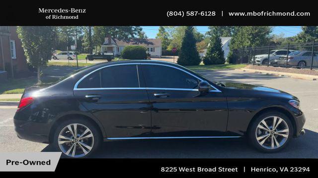 used 2021 Mercedes-Benz C-Class car, priced at $29,898