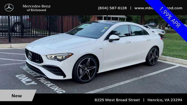 used 2025 Mercedes-Benz AMG CLA 35 car, priced at $51,873