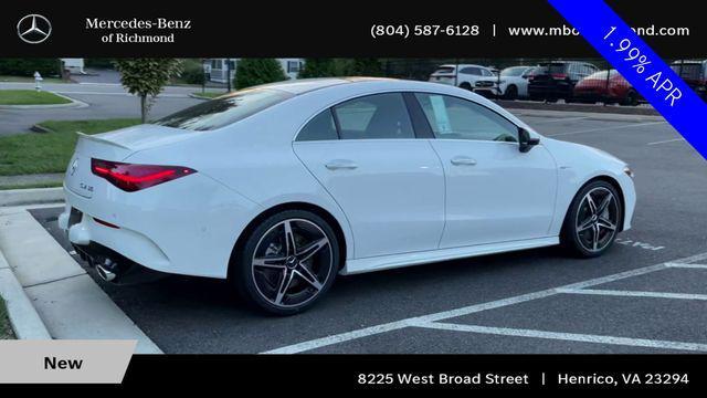 used 2025 Mercedes-Benz AMG CLA 35 car, priced at $51,873