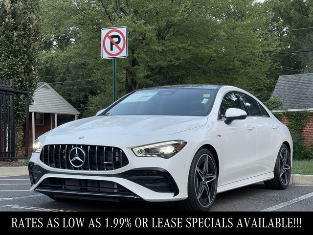 used 2025 Mercedes-Benz AMG CLA 35 car, priced at $58,360