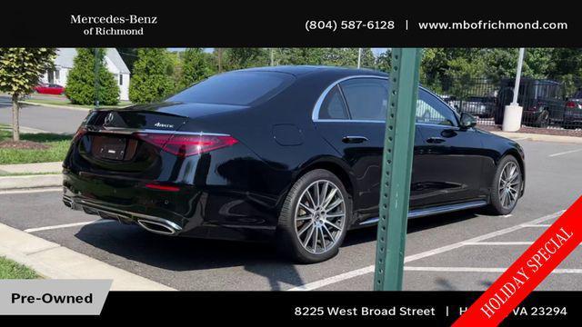 used 2022 Mercedes-Benz S-Class car, priced at $72,998