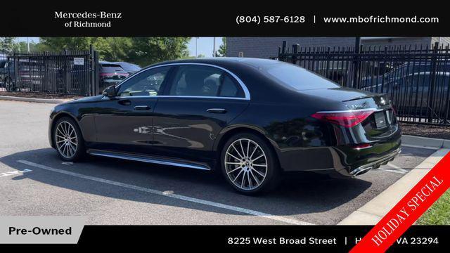 used 2022 Mercedes-Benz S-Class car, priced at $72,998